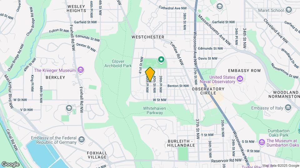 4011 Benton St NW Map and Location Details