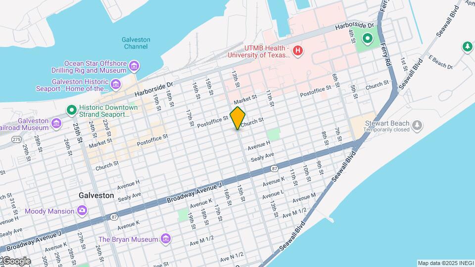 613 14th St Map and Location Details