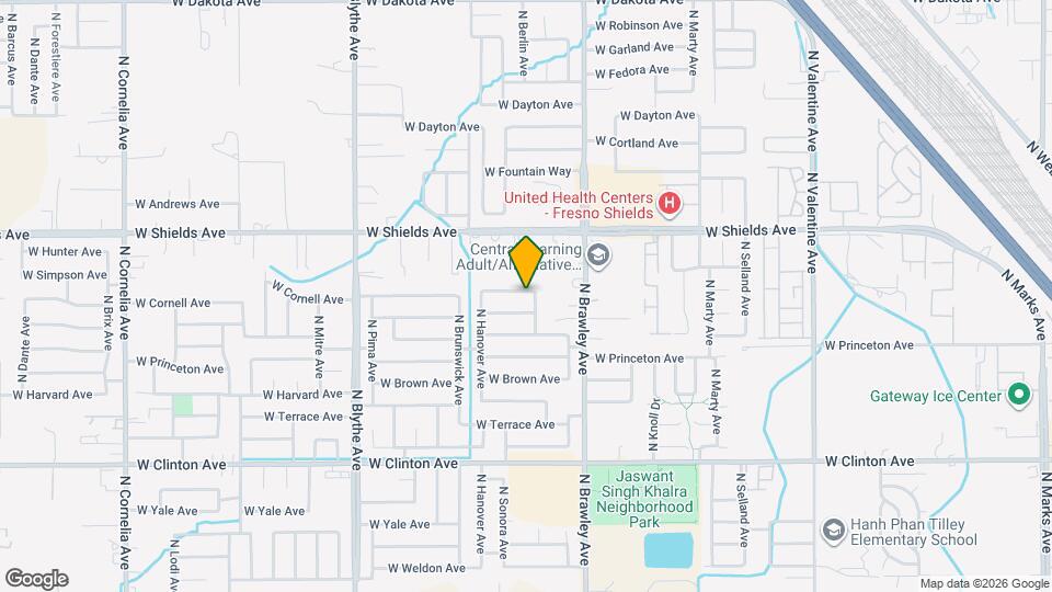 4109 W Cornell Ave Map and Location Details