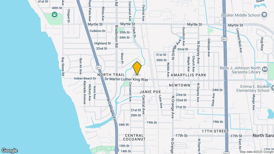 1335 Dr Martin Luther King Way Map and Location Details