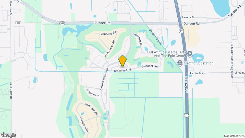 411 Greenfield Rd Map and Location Details