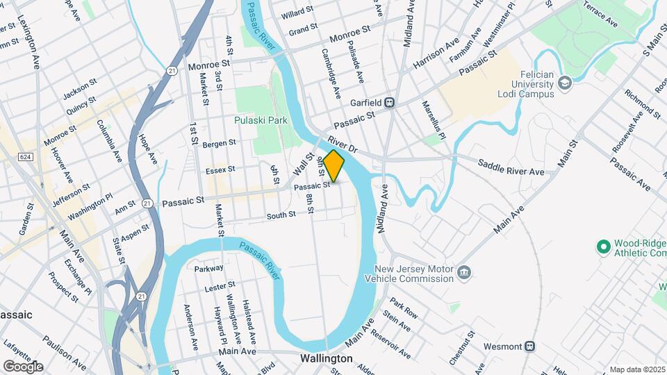 55 Passaic St Map and Location Details
