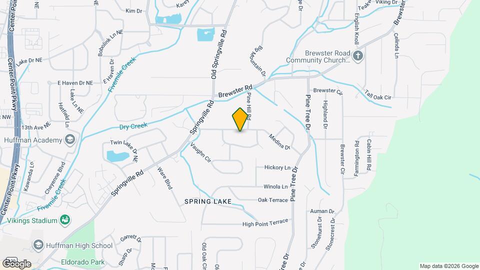 935 Pine Hill Rd Map and Location Details