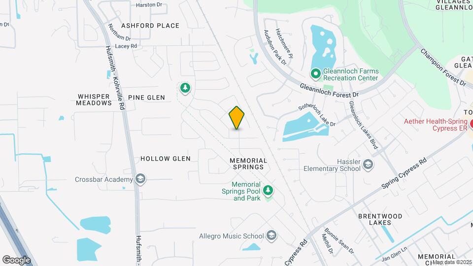 18311 Melissa Springs Dr Map and Location Details