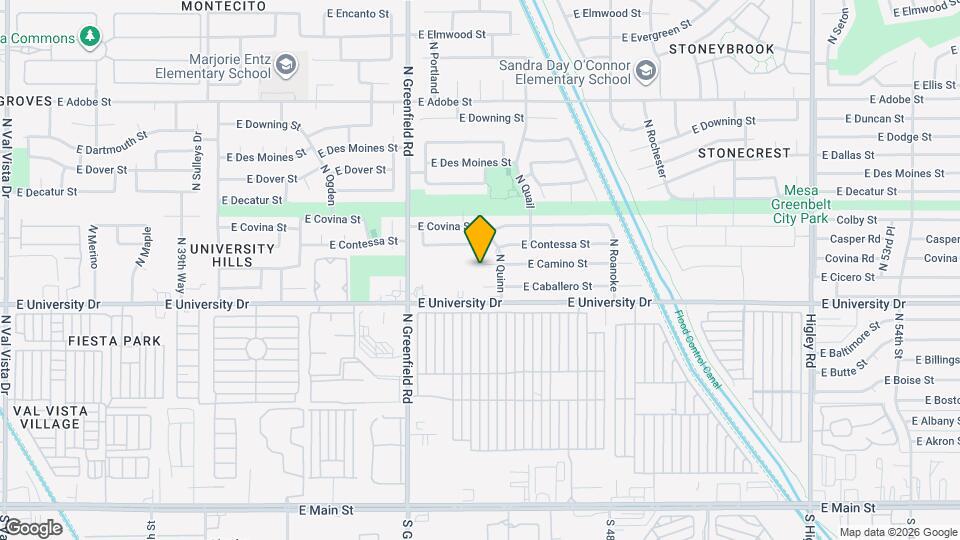 4523 E Camino Cir Map and Location Details