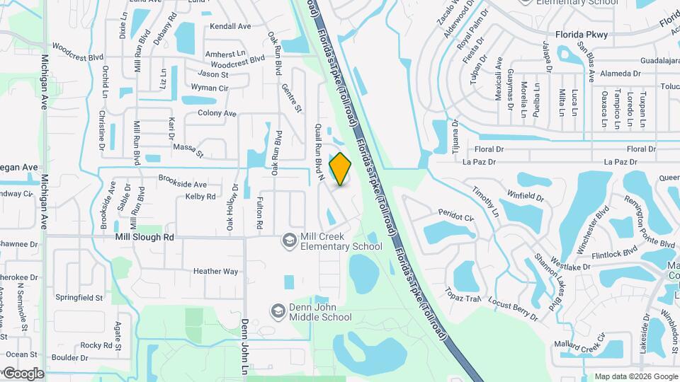 1809 Quail Ridge Loop Map and Location Details