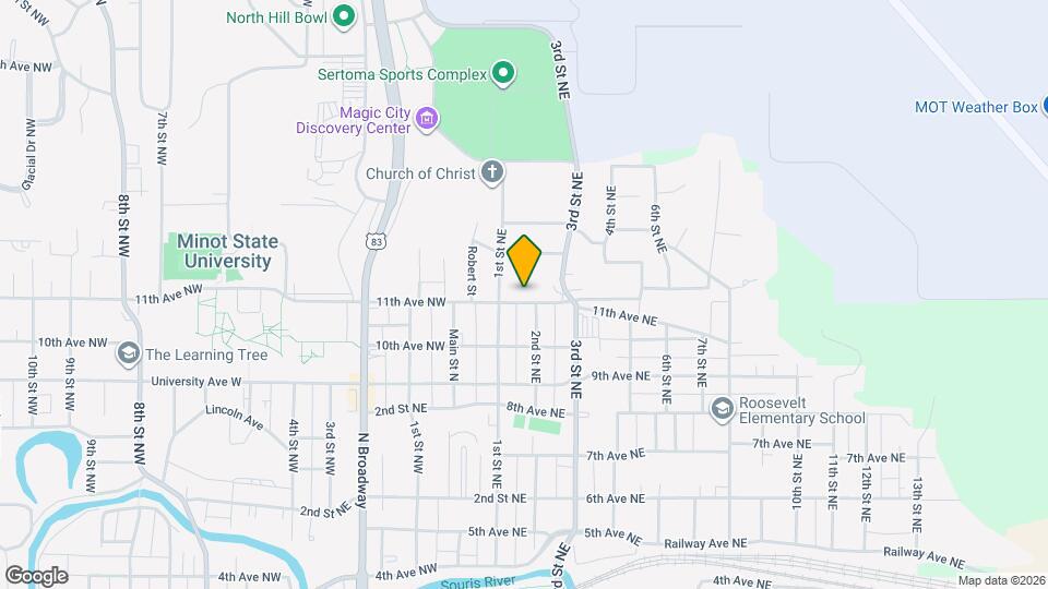 117 11th Ave NE Map and Location Details