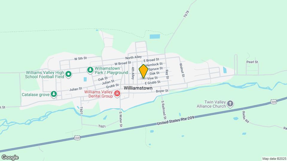 150 E Market St Map and Location Details