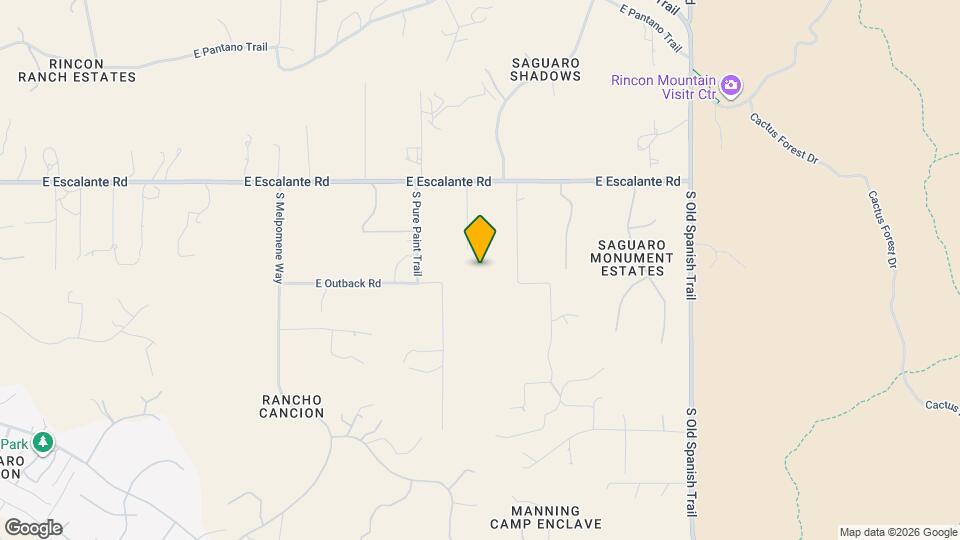 4055 S Javelina Run Trail Map and Location Details