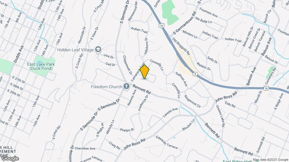 3508 Shelby Cir Mapa y Detalles de la Ubicación