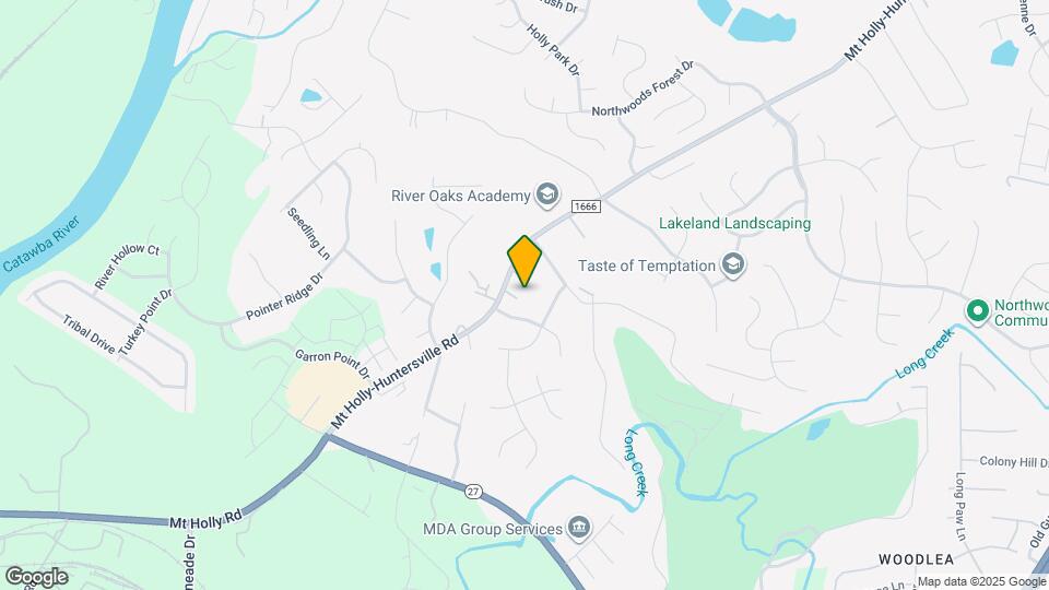 814 Mt Holly-Huntersville Rd Map and Location Details