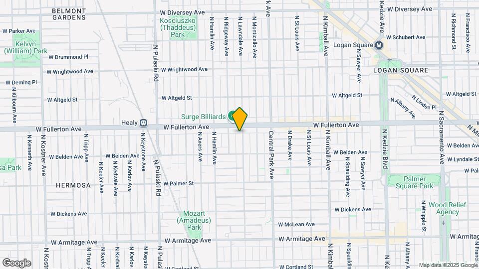 2342 N Lawndale Ave Mapa y Detalles de la Ubicación