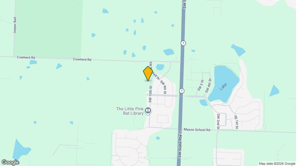 8789 SW 10th St Map and Location Details