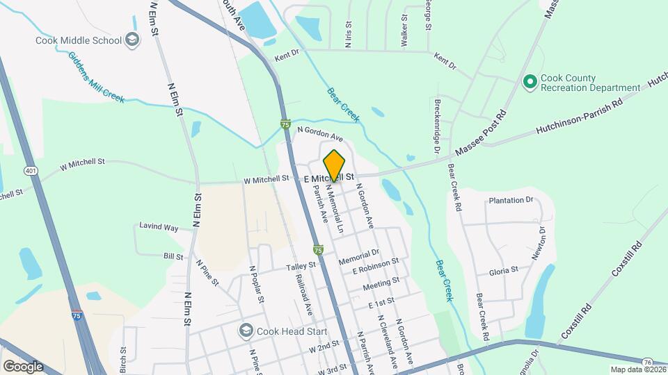 1005 N Cleveland Ave Map and Location Details