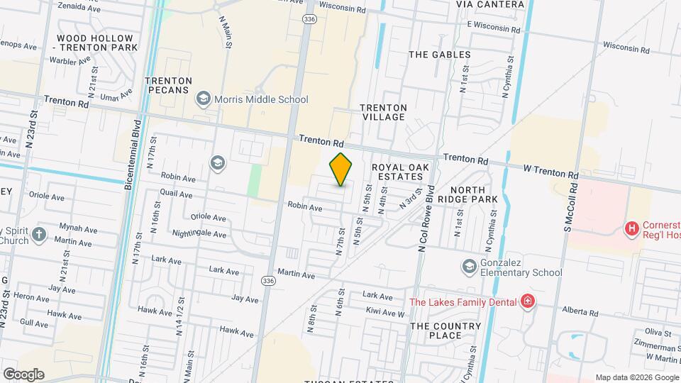 701 Sandpiper Ave Map and Location Details