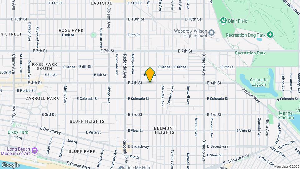 3700 E 4th St Mapa y Detalles de la Ubicación