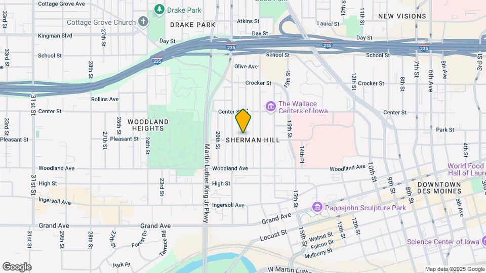 1801 Pleasant St Map and Location Details