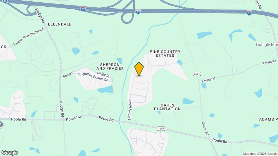 4613 Lazy Hollow Dr Map and Location Details