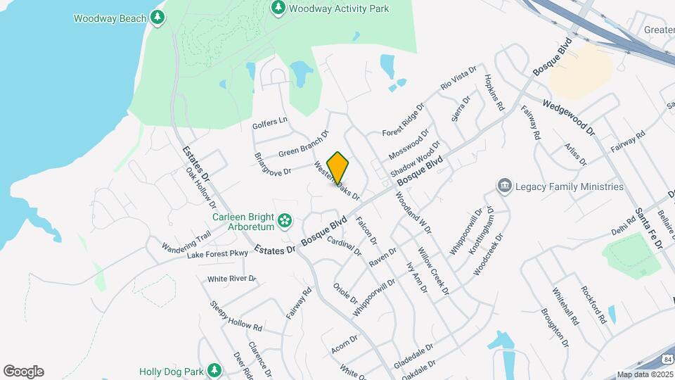 1132 Western Oaks Dr Map and Location Details