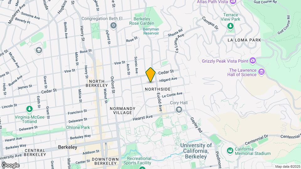 2456 Hilgard Ave Map and Location Details