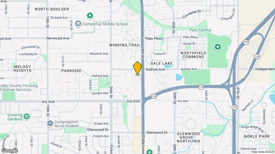 3545 28th St Map and Location Details