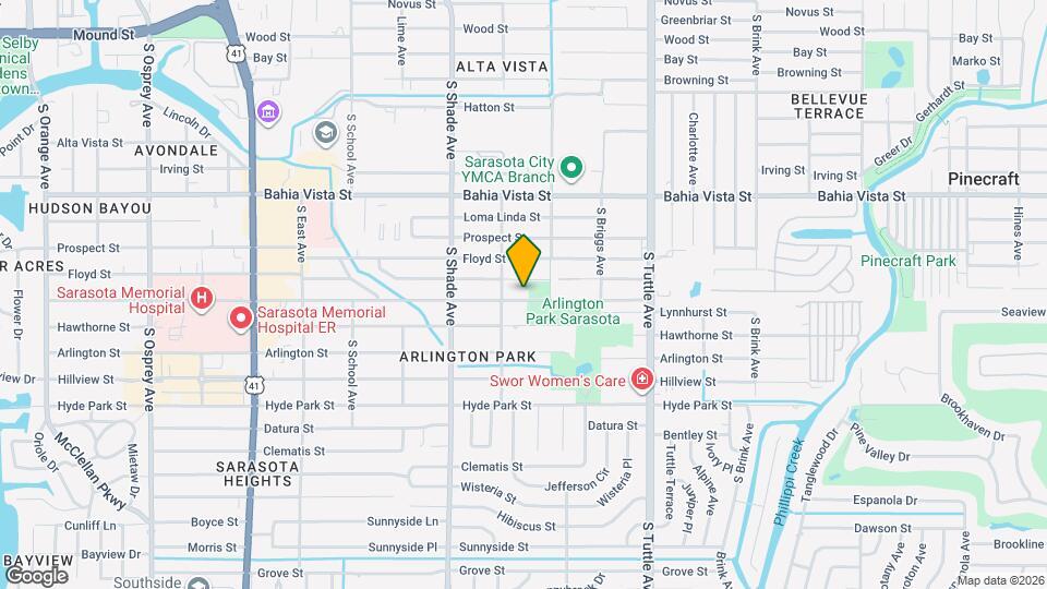 2541 Waldemere St Map and Location Details