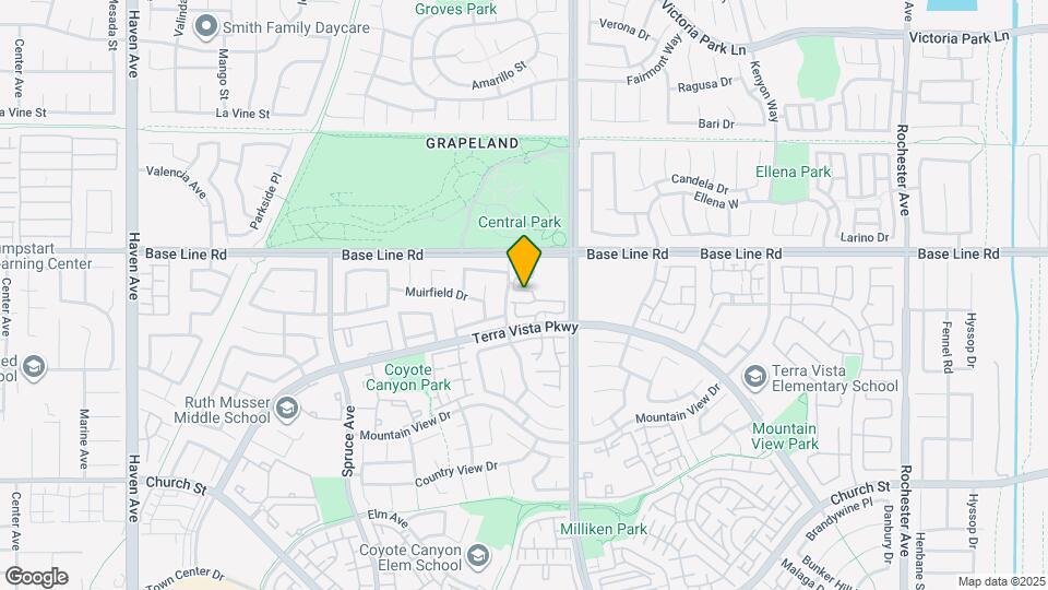 7367 Belpine Pl Map and Location Details