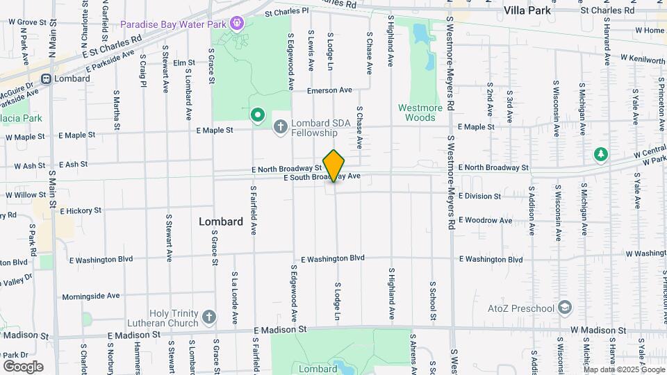 308 S Lodge Ln Map and Location Details