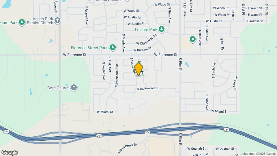 5117 S Lions Ave Map and Location Details