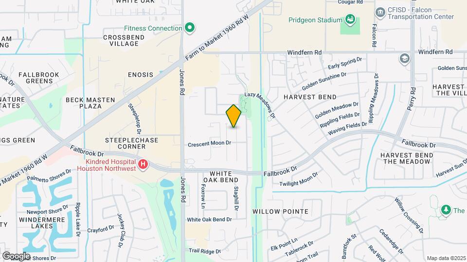10727 Staghill Dr Map and Location Details