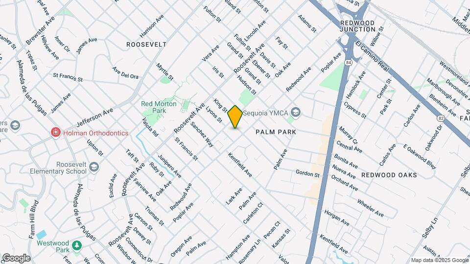 1232 Gordon St Mapa y Detalles de la Ubicación