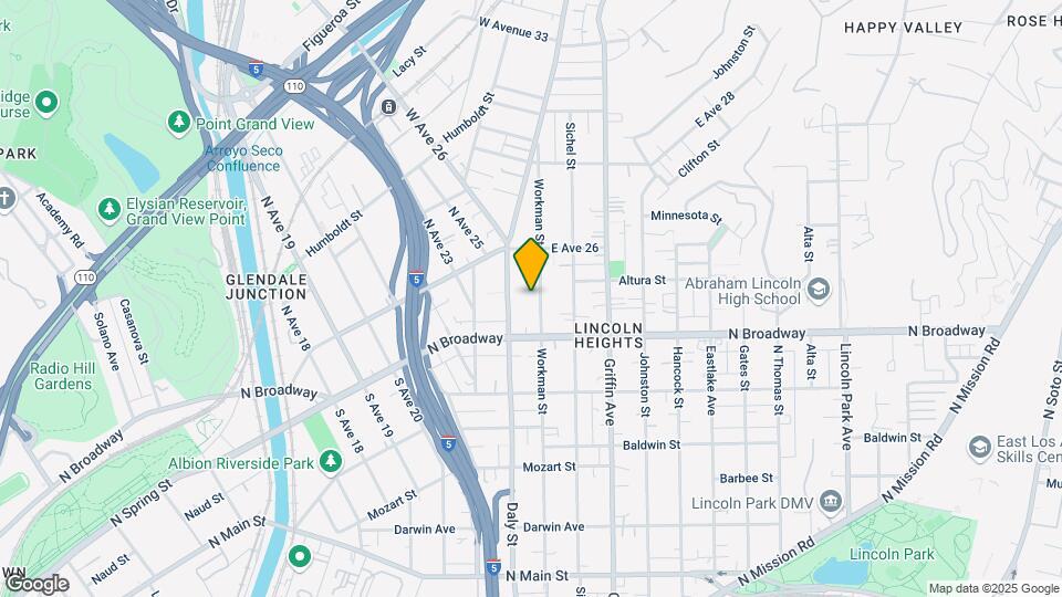 2441 Workman St Map and Location Details