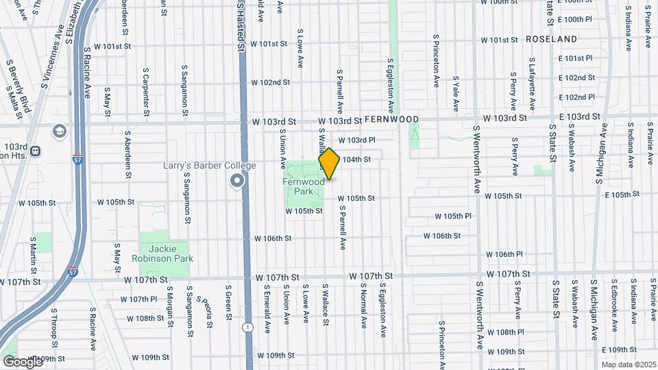 10437 S Wallace St Map and Location Details