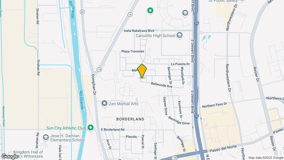 6560 McFarland Ave Map and Location Details