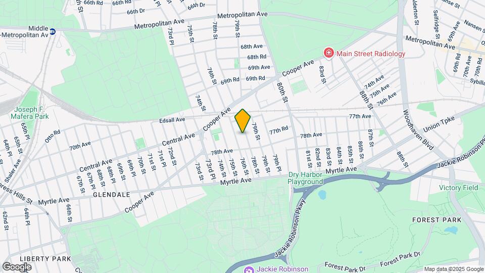 77-36 78th St-Unit -2 Map and Location Details
