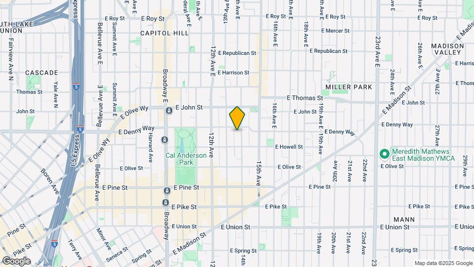1827 14th Ave Map and Location Details