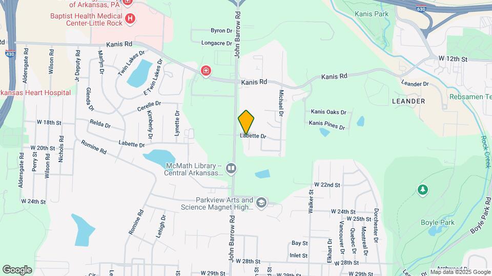 8705 Labette Dr Map and Location Details