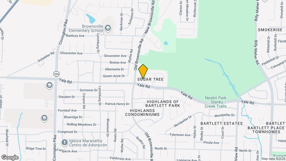 5445 Pine Oak Ln Map and Location Details