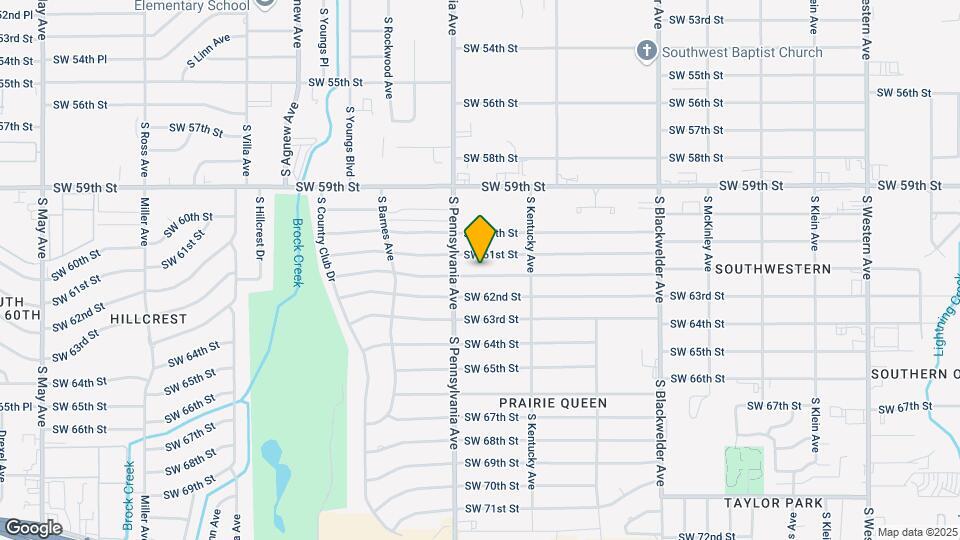 1613 SW 61st Terrace Map and Location Details