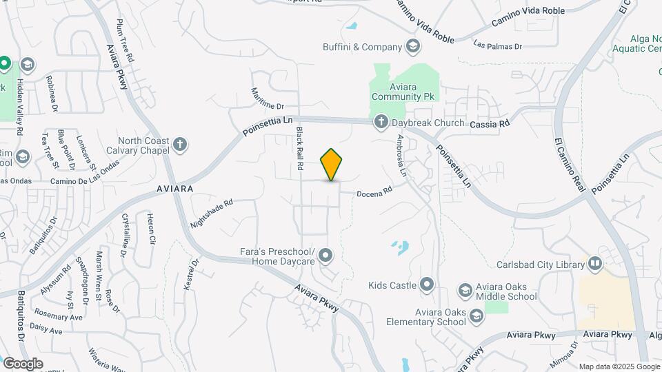 1635 Corte Orchidia Map and Location Details