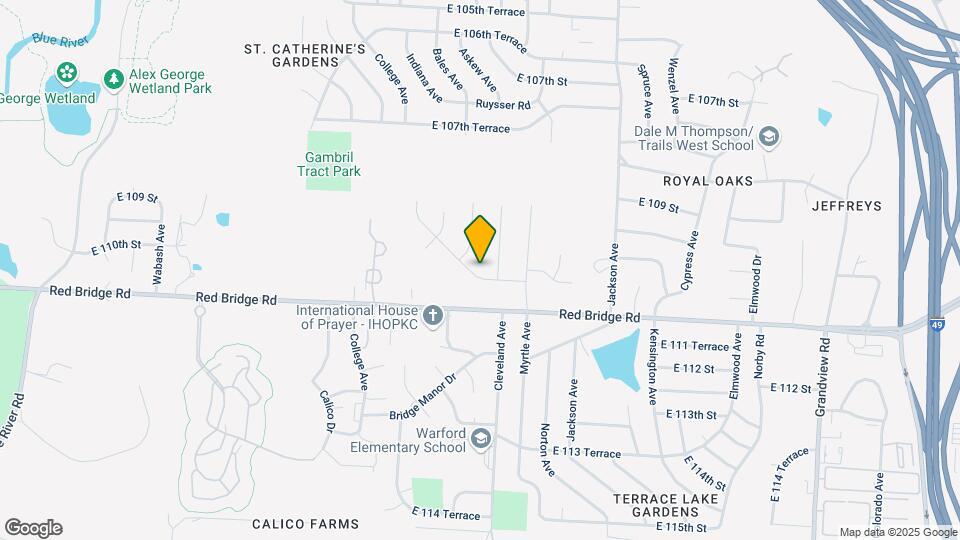 3612 Southern Hills Dr Map and Location Details