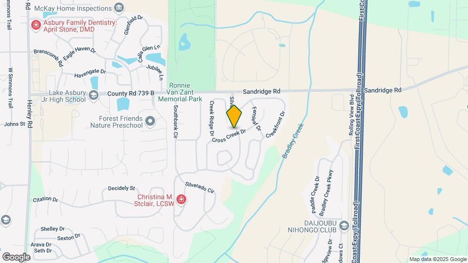 2778 Cross Creek Dr Map and Location Details