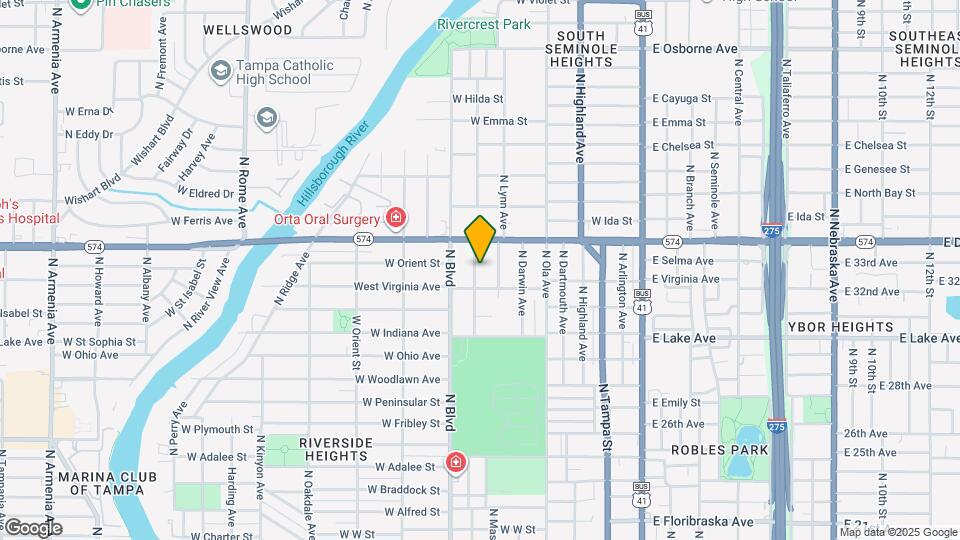 3909 N Clearfield Ave Map and Location Details