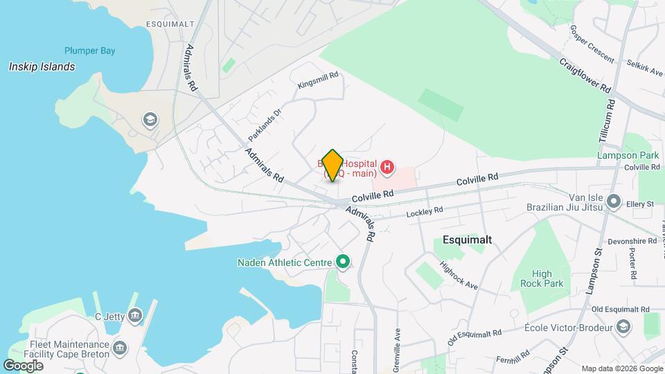 841 Kindersley Rd Map and Location Details