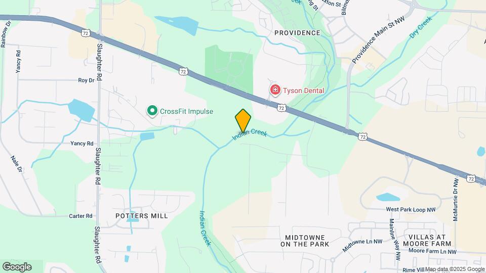 286 Springhill Rd NW Map and Location Details