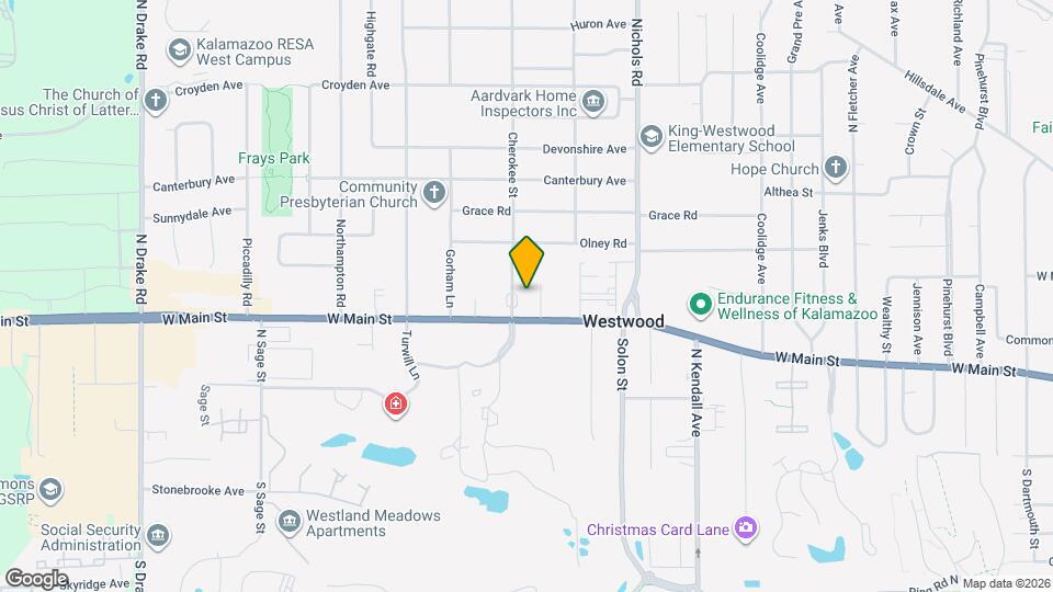 522 Cherokee St Map and Location Details