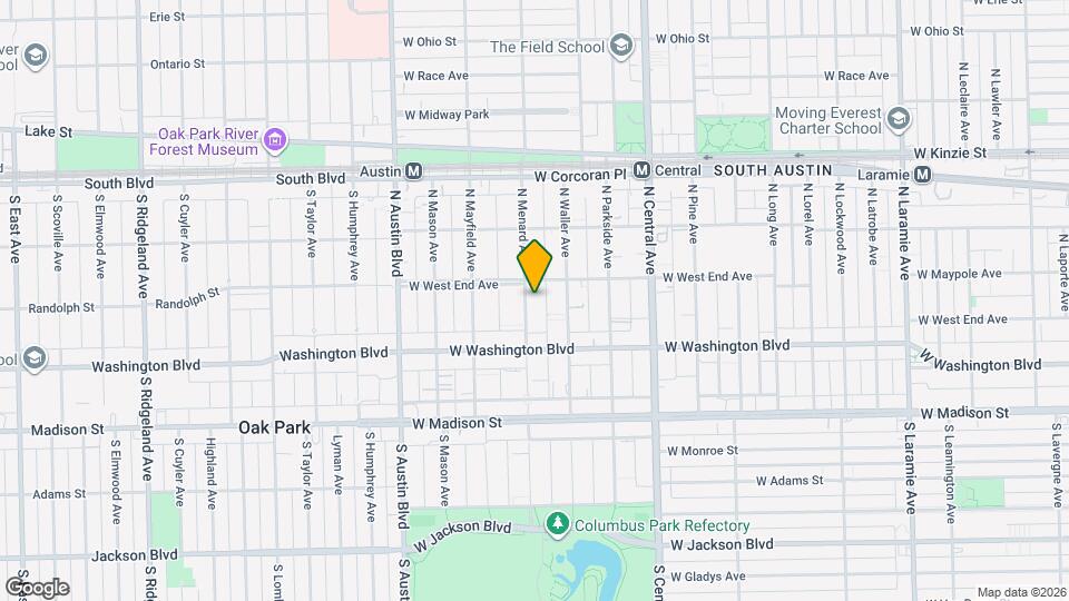 147 N Menard Ave Map and Location Details