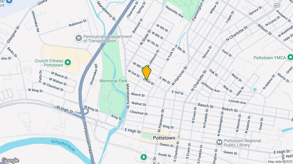 28 E 3rd St Map and Location Details