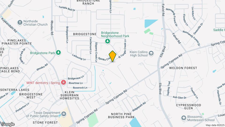 21130 N Tangle Creek Ln Map and Location Details