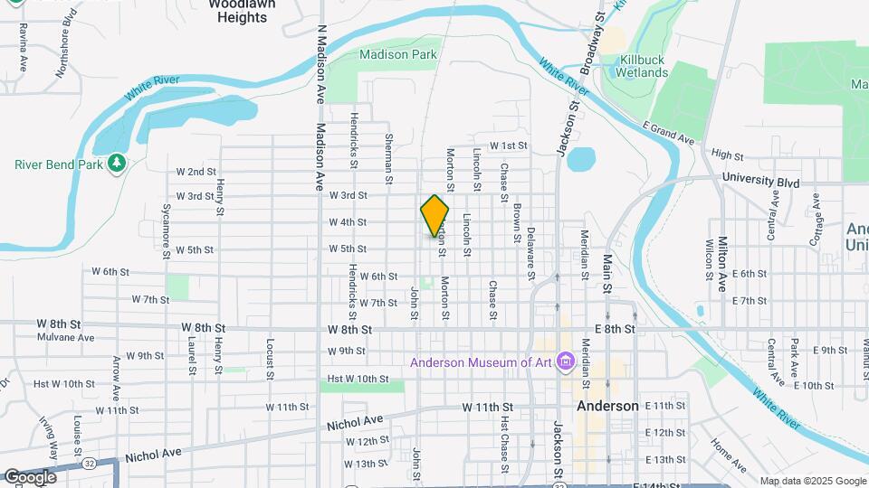 510 W 5th St Map and Location Details